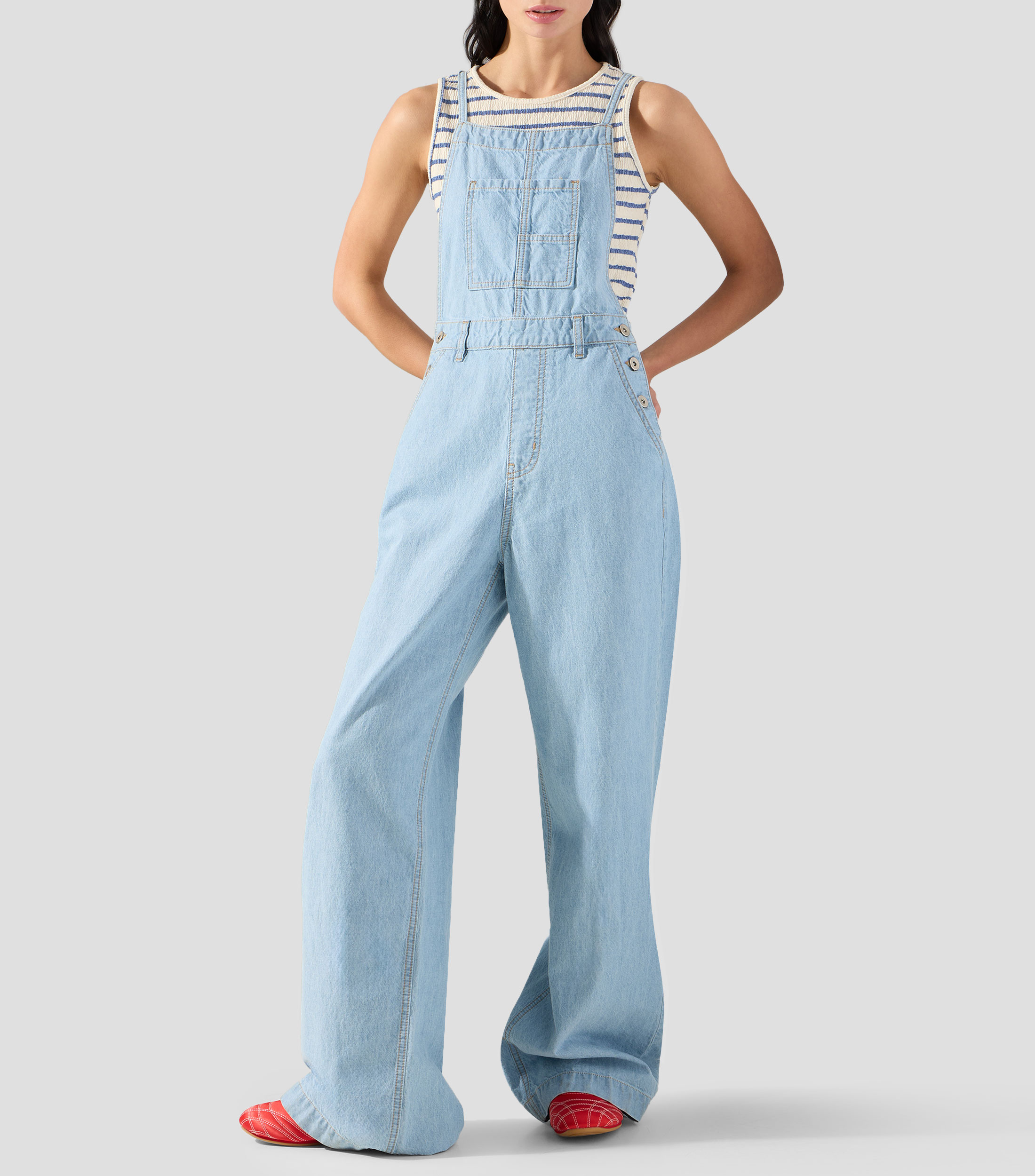 Jumpsuit de corte regular Mujer